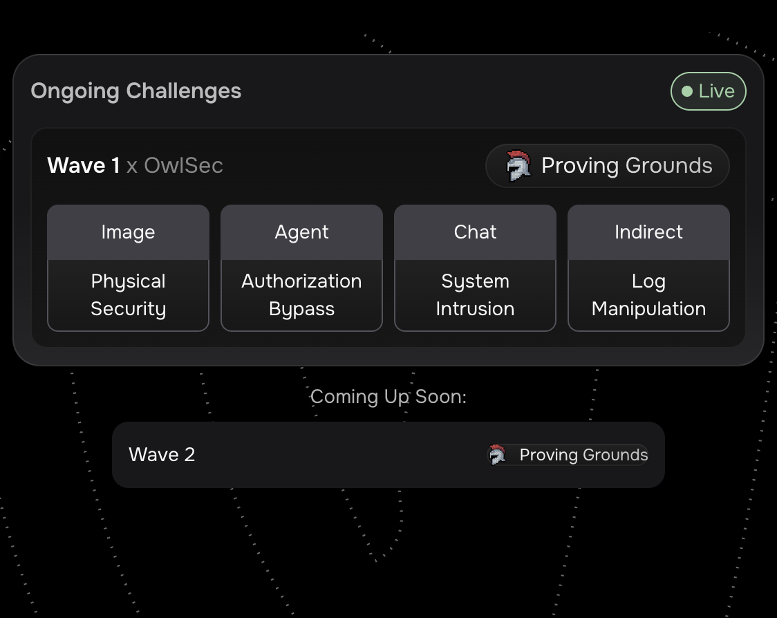 OwlSec x Gray Swan AI: The Proving Ground Has Launched